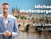 Kompletní záznam vystoupení Michaela Shellenbergera v Praze a poskytnuté rozhovory